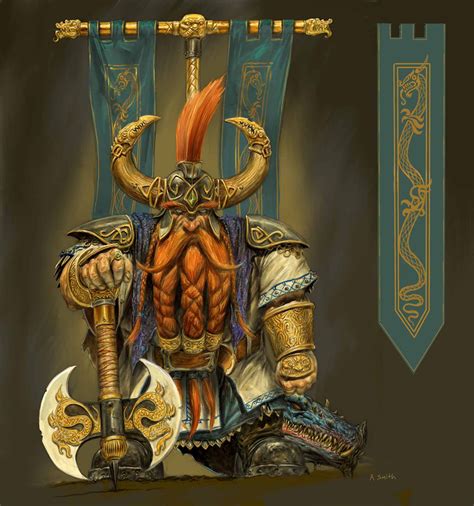Now i can spell my own name in dwarfan? WAR: Executive NPC Concept Art August | Ten Ton Hammer | Fantasy dwarf, Dungeons and dragons ...