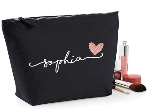The gift doesn't cost much and you can personalize it by engraving the. Personalized Makeup Bag, Personalized Toiletry Bag ...