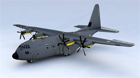 Lockheed C 130 Hercules 3d Model By 3dstudio Ubicaciondepersonascdmx