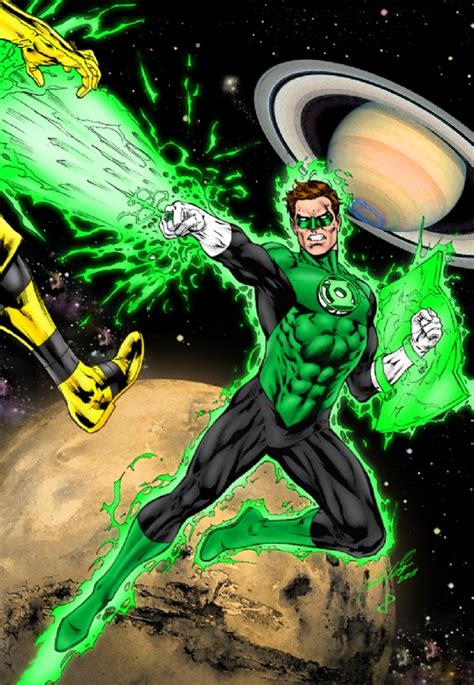 Green Lantern In Keith Glenns Commissions Comic Art Gallery Room