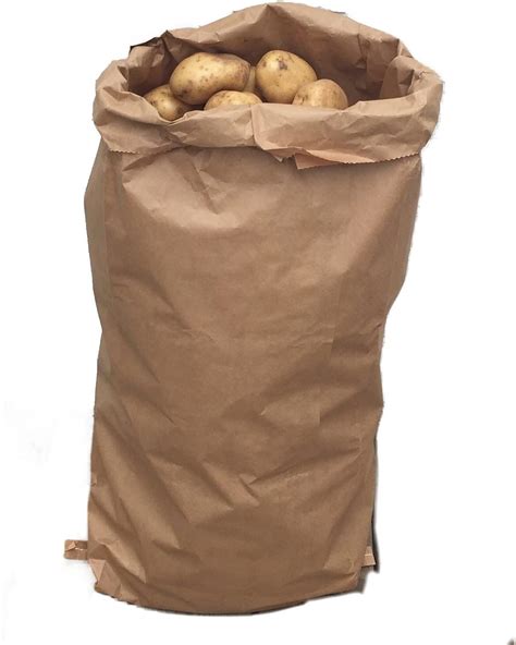 Nutley S Kg Paper Potato Sacks Harvest Store Vegetables Pack Of Amazon Co Uk Garden