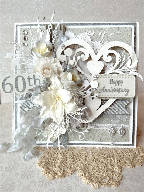 60th Anniversary Card 60th Anniversary 60 Wedding