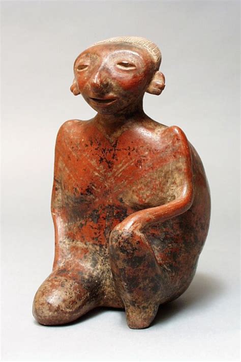 Seated Female Figure Lacma Collections Ancient Art South American