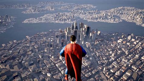 This Unreal Engine 5 Superman Demo Is Mind Blowing 4k Win Big Sports