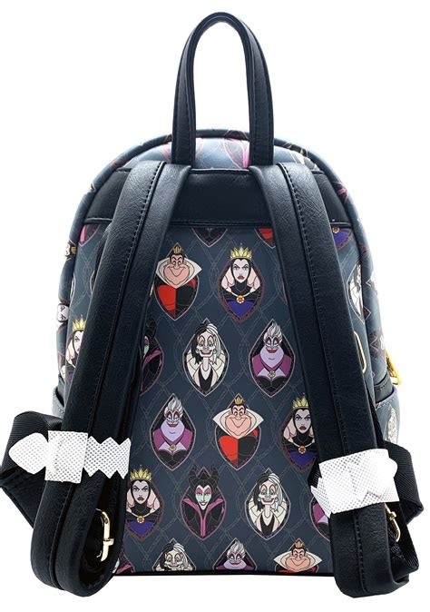 New Stained Glass Disney Villains Loungefly Backpack Bags