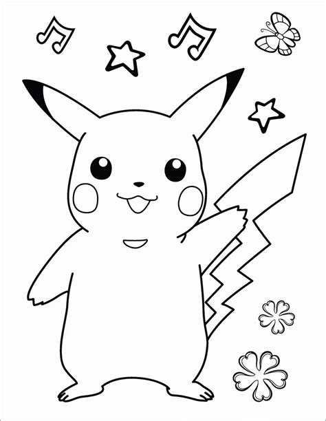 Kolorowanka Pikachu Kolorowanki Dla Dzieci Do Druku Sketch Coloring Page
