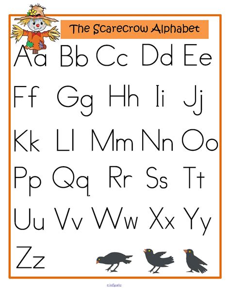 Hi kiddos, in today's lesson, we will learn how to write the uppercase and lowercase letters of the english alphabet. Scarecrows Alphabet Match Upper and Lower Case
