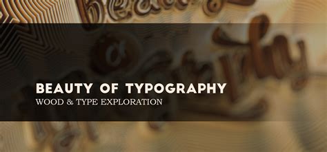 Beauty Of Typography On Behance