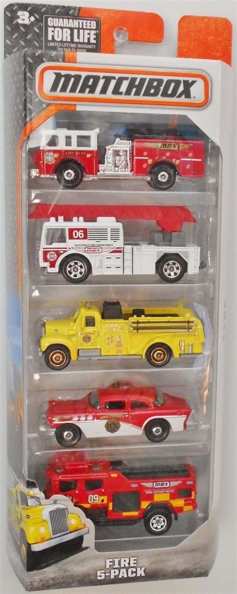 Just Released Matchbox Fire And Police Squad 5 Packs Lamleygroup