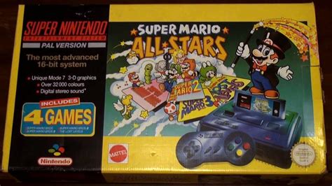Super Mario All Stars And Super Mario World For Snes Palaus Cart
