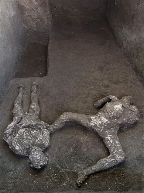 Pompeii Discovery Bodies Of Two Victims Found After Volcanic Eruption