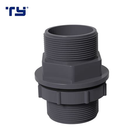 Pvc Astm Sch80 Pipe Fittings Tank Connector Water Supply Astm Sch80