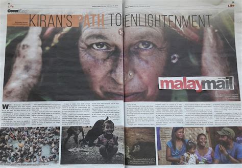 Msn malaysia news brings you the best berita and news in local, national, global news covering politicis, crime, policy, events, unrest and more from the world's top and malaysia's best media outlets. Kiran's path to enlightenment - Malay Mail | Asia Samachar
