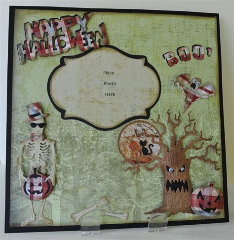 Halloween Layout By Debbie Brownmiller Cheery Lynn Designs