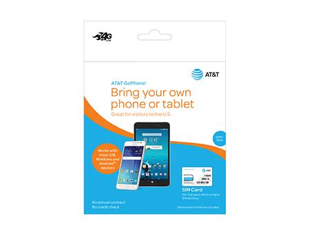 Love the at&t network but want to save money? GoPhone SIM Card Kit (Phone)
