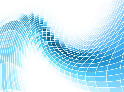 Abstract Blue Waves Ppt Templates Realdynamics