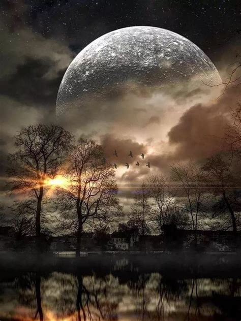 Pin By Samantha Begay On Stephen King Nature Pictures Moon