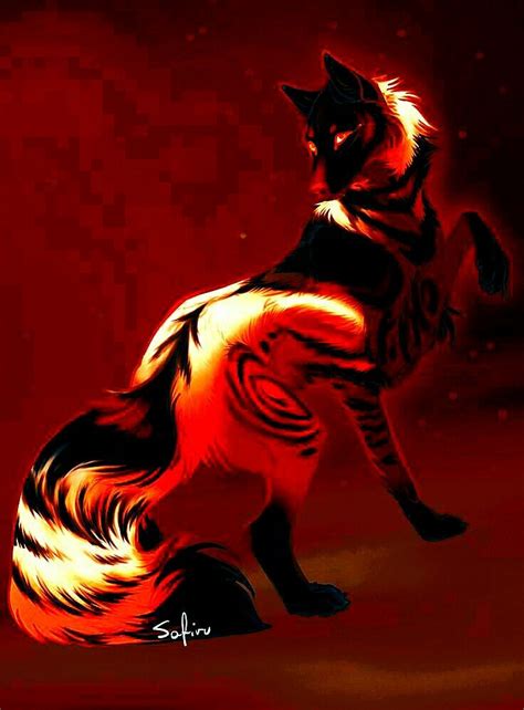 Flume Fire Wolf Awesome Mythical Creatures Fantasy Magical