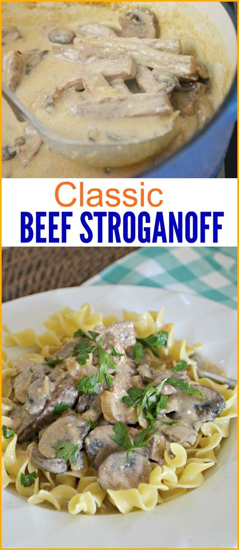 The best beef stroganoff comes from fresh ingredients. Craving comfort food? Beef Stroganoff will give you all ...