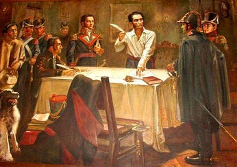 Su legado político se ha expandido por casi todo el continente ya que contribuyó a. Hace 204 años Simón Bolívar firmó el Decreto de Guerra a ...