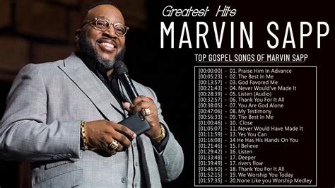Marvin Sapp Best Gospel Songs Praise And Worship Best Gospel Songs