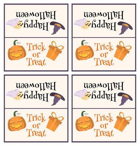 Free Printable Halloween Treat Bag Toppers Printable Templates By Nora