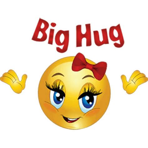Pin By Faith Detweiler On Hugs And Kisses Funny Emoticons Hug Emoticon