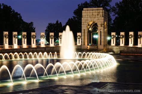 World War 2 Memorial On The National Mall Washington Dc Photo Guide
