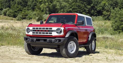 2023 Bronco Heritage Edition Revealed 1966 Heritage Limited Edition