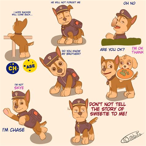 Paw Patrol Chase Personality By Ao 2 Nick On Deviantart