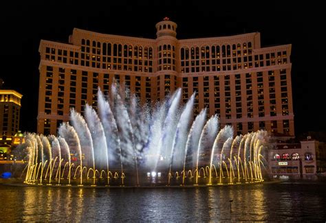 Las Vegas Bellagio Water Show Times