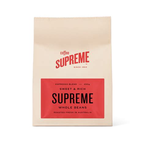 Buy Supreme Blend By Coffee Supreme Online Coffee Supreme Au