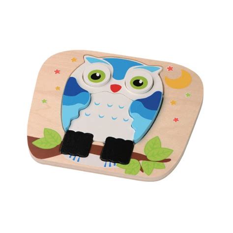 Wooden Owl Puzzle Jumini Wooden Toys Uk