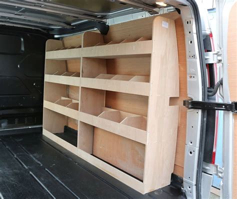 Ford Transit Custom Swb Plywood Van Shelving Racking Shelf