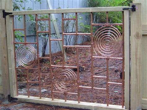 Trellis Craft Book Copper Garden Gate Garden Dividers Garden Gates