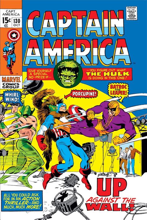 Captain America Vol 1 130 Marvel Database Fandom