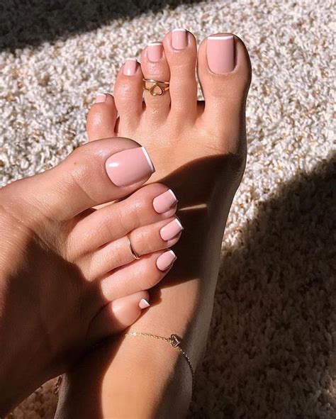 Pink Toe Nail Art Ideas To Copy Pretty Toe Nails Acrylic Toes