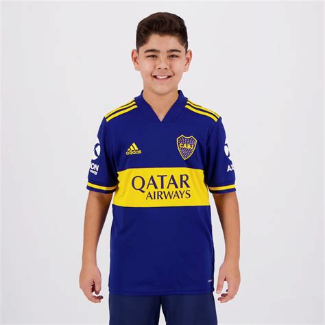 Camisa Adidas Boca Juniors Home 2020 Juvenil Futfanatics