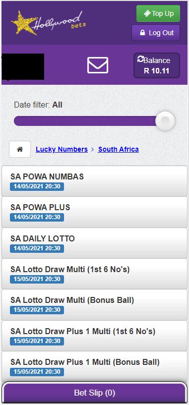 How To Play Lucky Numbers Basics Hollywoodbets Sports Blog