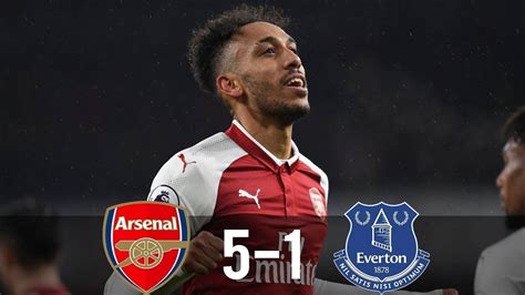 Looking at starting 11 for both sides, everton is much stronger. Arsenal vs Everton 5-1 - YouTube