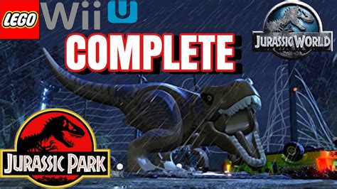 Lego Jurassic World Wii U Jurassic Park Complete Walkthrough Youtube