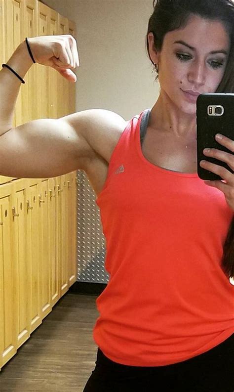 Fitness Muscle Biceps Flex Motivation Girlpower