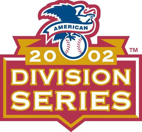 American League Division Series Logos Angels Baseball American League