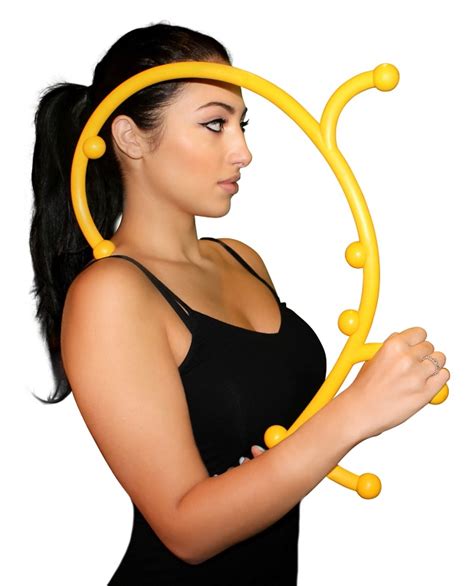 The Nayoya Back Hook Massager Which Features Nine Knobs For Self Massage Is Available On Amazon