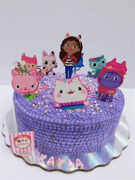 Gabby Dollhouse Cake Fiestas De Cumpleaños Del Gato Fiesta De