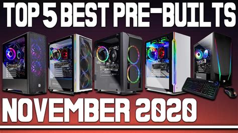 Top 5 Best Pre Built Gaming Pcs On Amazon Right Now November 2020