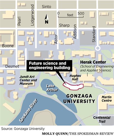 Gonzaga University Campus Map