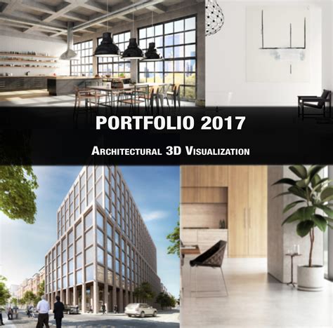 Portfolio 2017 Architectural 3d Visualization On Behance