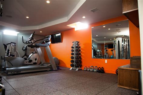 Milton Basement Fit Out Modern Home Gym Boston By Bhaley Design