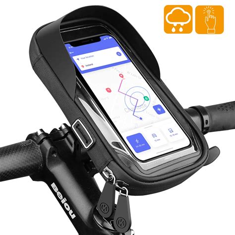 Eeekit Universal Phone Mount For Bike Waterproof Bicycle Front Frame